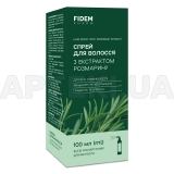 Спрей для волосся з екстрактом розмарину спрей 100 мл тм Fidem Pharm, №1
