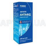 Антафид суспензия для внутреннего применения флакон полимерный 200 мл тм Fidem Pharm, №1