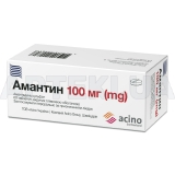 Амантин таблетки, покрытые пленочной оболочкой 100 мг блистер, №60