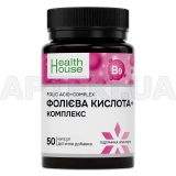 Фолиевая кислота+комплекс капсулы контейнер тм Health House, №50