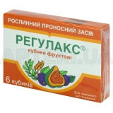 Регулакс® фруктовые кубики, №6
