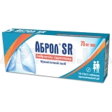 Аброл® SR таблетки пролонгованої дії 75 мг блістер, №10