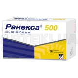 Ранекса® 500 таблетки пролонгированного действия 500 мг блистер, №60