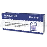 Домрид® SR таблетки пролонгированного действия 30 мг, №30
