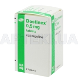 Достинекс таблетки 0.5 мг, №2