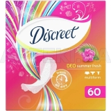 ПРОКЛАДКИ ГИГИЕНИЧЕСКИЕ ЕЖЕДНЕВНЫЕ DISCREET DEO Летняя свежесть multiform, №60
