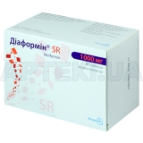 Диаформин® SR таблетки пролонгированного действия 1000 мг блистер, №60