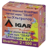 ПЛАСТЫРЬ МЕДИЦИНСКИЙ RIVERPLAST "ИГАР" 2 см х 500 см Ультрапор (на нетканой основе), №1