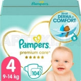 ПОДГУЗНИКИ ДЕТСКИЕ PAMPERS PREMIUM CARE maxi (8-14 кг), №104