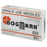 ГОЛКИ ІН'ЄКЦІЙНІ ОДНОРАЗОВОГО ЗАСТОСУВАННЯ BogMark® 0,3 х 13 мм, 30G, №100