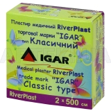 ПЛАСТЫРЬ МЕДИЦИНСКИЙ RiverPlast торговой марки "IGAR" тип КЛАССИЧЕСКИЙ (на хлопковой основе) 2 см х 500 см, №1