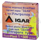 ПЛАСТИР МЕДИЧНИЙ RiverPlast торгової марки "IGAR" тип УЛЬТРАПОР (на нетканій основі) 1 см х 500 см, №1
