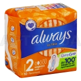 Прокладки гігієнічні Always ultra normal plus, №10