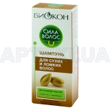 ШАМПУНЬ ДЛЯ СУХОГО ТА ЛАМКОГО ВОЛОССЯ серії "СИЛА ВОЛОССЯ" 215 мл, №1