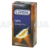 ПРЕЗЕРВАТИВЫ ЛАТЕКСНЫЕ С СИЛИКОНОВОЙ СМАЗКОЙ CONTEX lights особо тонкие, №12