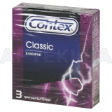 ПРЕЗЕРВАТИВИ ЛАТЕКСНІ З СИЛІКОНОВОЮ ЗМАЗКОЮ CONTEX classic класичні, №3