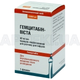 Гемцитабин-Виста порошок лиофилизированный для раствора для инфузий 1000 мг флакон, №1