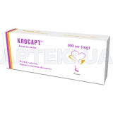 Клосарт® таблетки, покрытые пленочной оболочкой 100 мг, №30
