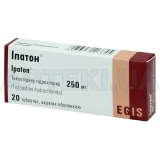 Ипатон® таблетки, покрытые оболочкой 250 мг блистер, №20