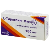 L-Тироксин-Фармак® таблетки 100 мкг, №50