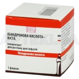 Ібандронова кислота-Віста концентрат для розчину для інфузій 6 мг флакон 6 мл, №1