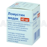 Ломустин Медак капсулы 40 мг контейнер, №20