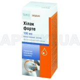 Хілак Форте краплі оральні, розчин флакон з пробкою-крапельницею 100 мл, №1