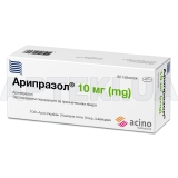 Арипразол® таблетки 10 мг блістер, №60