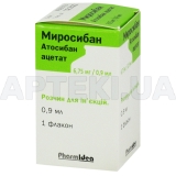 Миросибан розчин для ін'єкцій 6.75 мг/0,9 мл флакон 0.9 мл, №1