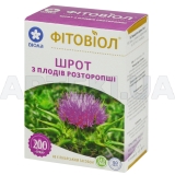 Шрот з плодів розторопші 200 г, №1