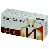 Йодид-Фармак® таблетки 200 мкг блістер, №50