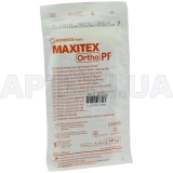 РУКАВИЧКИ ХІРУРГІЧНІ ЛАТЕКСНІ НЕОПУДРЕНІ СТЕРИЛЬНІ MAXITEX® ORTHO PF розмір 7 пара, №1
