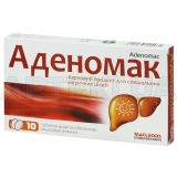 Аденомак таблетки, покрытые кишечно-растворимой оболочкой 400 мг, №10