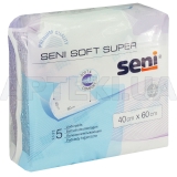 ПЕЛЮШКИ ГІГІЄНІЧНІ SENI SOFT SUPER 40 х 60 см, №5