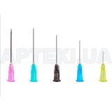 ИГЛА ИНЪЕКЦИОННАЯ ОДНОРАЗОВОГО ПРИМЕНЕНИЯ 23G х 1 1/4" (0,6х30 мм), №1