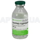 Натрия гидрокарбонат раствор для инфузий 4 % бутылка 100 мл, №1