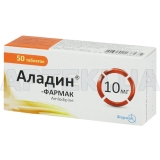 Аладин®-Фармак таблетки 10 мг блістер у пачці, №50