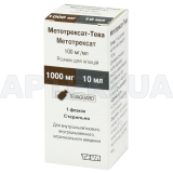 Метотрексат-Тева розчин для ін'єкцій 100 мг/мл флакон 10 мл, №1