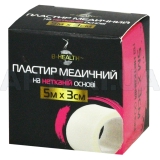 ПЛАСТЫРЬ МЕДИЦИНСКИЙ КАТУШЕЧНЫЙ B-HEALTH™ 5 м х 3 см на нетканой основе, №1