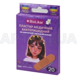 ПЛАСТИР МЕДИЧНИЙ БАКТЕРИЦИДНИЙ НА ТКАНИННІЙ ОСНОВІ 2,5 см х 7,2 см, №20