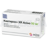 Кветирон® XR Асіно таблетки пролонгованої дії 50 мг блістер, №60
