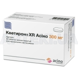 Кветирон® XR Асино таблетки пролонгированного действия 300 мг блистер, №60