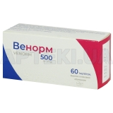 Венорм таблетки, покрытые пленочной оболочкой 500 мг блистер, №60