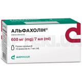 Альфахолін® розчин оральний 600 мг/7 мл флакон 7 мл, №10