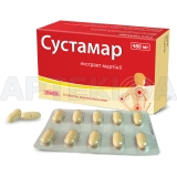 Сустамар® таблетки, вкриті плівковою оболонкою 480 мг блістер, №50