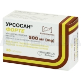 Урсосан® Форте таблетки, вкриті плівковою оболонкою 500 мг блістер, №30