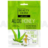 МАСКА ТКАНИННА АЛОЕ МЕД тм BEAUTYDERM 25 мл, №1