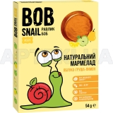 МАРМЕЛАД НАТУРАЛЬНЫЙ BOB SNAIL (УЛИТКА БОБ) 54 г яблоко-груша-лимон, №1