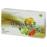 Апи-норм Средства гигиенически-профилактические суппозитории вагинальные 1.5 г, №10