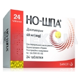 Но-Шпа® таблетки 40 мг блістер, №24